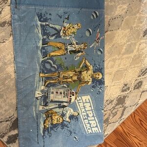 1979 STAR WARS: EMPIRE STRIKES BACK PILLOWCASE - BLACK FALCON - DOUBLE-SIDED
